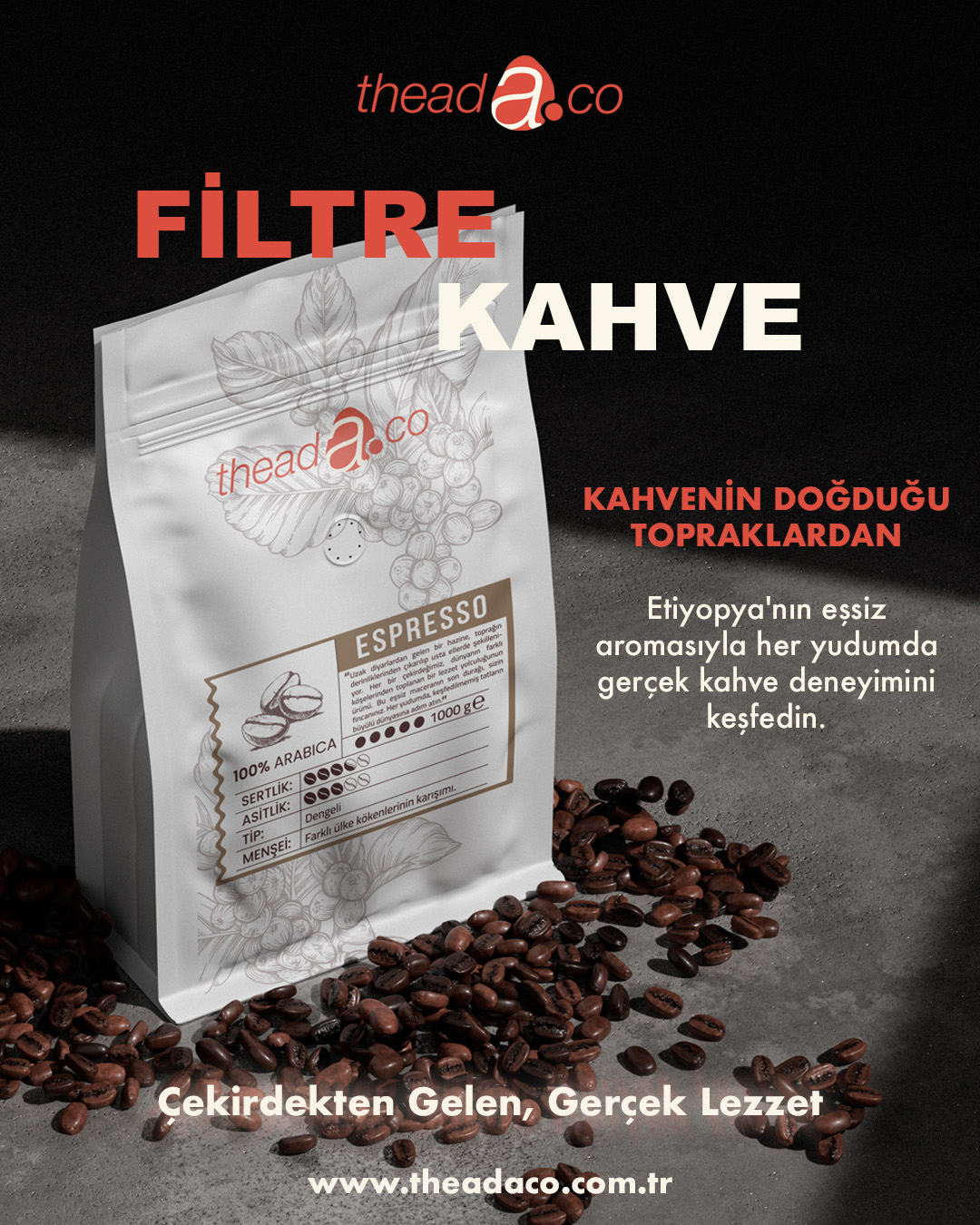Theadaco Filtre Kahvesi